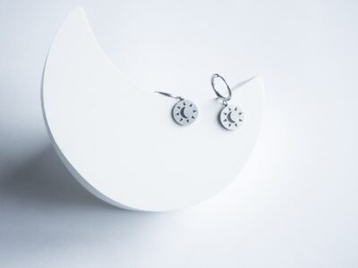Náušnice měsíc-slunce