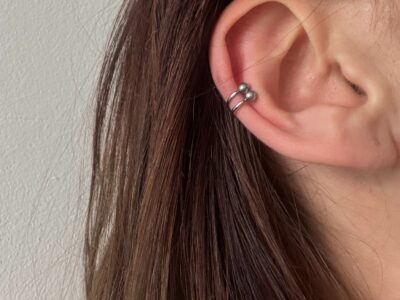 Ear cuff dva kroužky